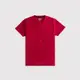 Hollister 海鷗 熱銷刺繡海鷗素面短袖T恤-紅色