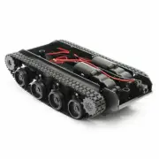 Smart Robot Tank Car Chassis Kit Rubber Track Crawler for Arduino 130 Motor High
