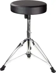 Rockjam DP-001 Adjustable Drum Stool Drum Throne with Padded Seat, Black, ‎35...
