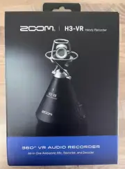 ZOOM H3-VR Handy Recorder 360° Virtual Reality Audio Recorder NEW