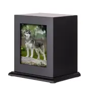 pet Cremation urns，Pet Photo Urn, pet Urns, Box for Dog Ashes, Pet Ashes