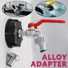 IBC Tank to 1/2"Connector Adapter Fittings Tool S60X6 Yard Garden Water Tap Hose