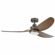 Eglo Torquay 56" DC ABS 3 Blade Ceiling Fan with 20W LED Light & Remote-Oil Rubbed Bronze