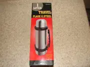 New 1 Liter Travel Flask Thermos Stainless Steel