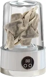 Underwear Washing Machine | Portable Washer Travel Washing Machine,Rechargeable Digital Display 2 Modes Cleaning Tools, Underwear Home Appliances for RV Travel Dorm