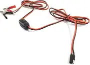 The ROP Shop New 8 ft. Wire Harness/Power Cables 12V ShurFlo/Remco Demand Water Pumps