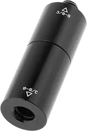 Dickly Snooker Pool Cue Extender Billiards Pool Cue Extension for 3/8‐8 Compact Convenient Accessory Rod Connector for Enthusiast