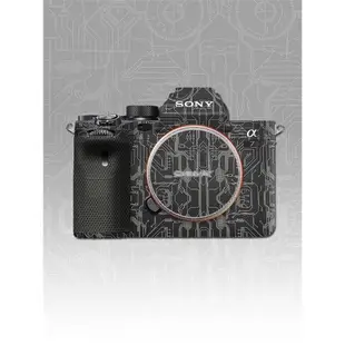 適用SONY索尼A7M4 貼紙相機貼膜白A7m4機身保護貼膜銀色a74配件3M