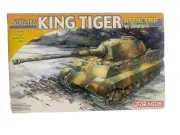 DRAGON sd.kfz.182 KINGTIGER henschel turret w/zimmerit 1:72 #7240