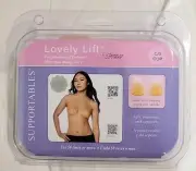 New Braza Supportables Lovely Lift Backless Strapless Silicone Bra C/D
