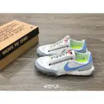 【代購】NIKE WAFFLE RACER CRATER 白藍 環保 CT1983-106