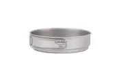 Lixada Ultralight Titanium Frypan Outdoor Camping Hiking Backpacking Cooking Frying Pan with Foldable Handles