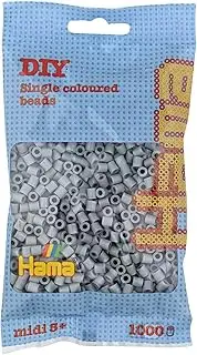 Hama Beads - Grey (1000 Midi Beads)