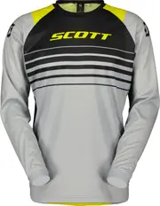Scott Evo Swap S24, jersey , color: Light Grey/Black/Yellow , size: L