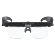 Foldable LED Headband Magnifier 150D-4.0X Adjustable Magnifying Glasses 12539DC1 12539DC2 Acrylic Optical Lenses Best fo