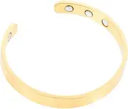 SAFIGLE 1Pc Electroplated Magnetic Therapy Bangle for Relief Stylish Bracelet for Men and Women for Birthdays Anniversaries Comfortable Fit for Everyday Wear