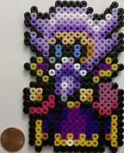 Tellah Sage Final Fantasy Bead Sprite Artkal Hama Perler Retro Pixel Art