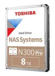 New Toshiba N300 Pro 8TB NAS - 3.5 Inch Hard Disk Drive - 7200 RPM - SEALED