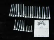 ENGINE ALLEN SCREWS stainless steel BSA A7 A10 swing arm whitworth +2 allen keys