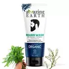 2 in 1 Beard Wash for Men Shampoo + Conditioner for Hard Curly Beard