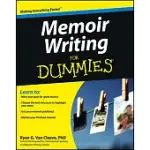 MEMOIR WRITING FOR DUMMIES