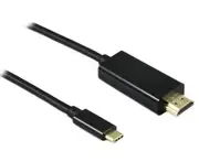 USB Type-C HDMI Video Cable one step forming connector Compatible inbuilt drivers