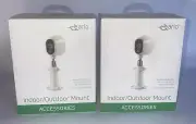 Lot of 2 NETGEAR Indoor/Outdoor Mount Arlo & Arlo Pro Compatible White NO CAMERA