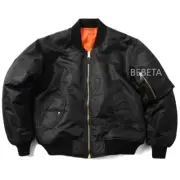 Mens MA1 Jacket Winter Outdoor Thick Military Aviator Coat Bomber Flight Jacket