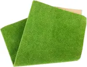 INOOMP Table Fake Turf Artificial Grass Pad DIY Lawn Turf for Model Construction