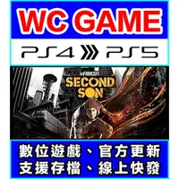 在飛比找蝦皮購物優惠-【WC電玩】PS4 中文 惡名昭彰 第二之子 首道曙光 in