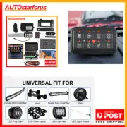 8 Gang Switch Panel Relay Circuit Breaker Control Box Car Boat Light Bar Switch (for: Subaru)