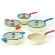 Neoflam Danish Kitchen Cookware Set, Non stick Ceramic Coating Kitchenware