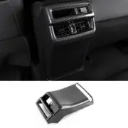 Carbon Fiber Rear Seat Air Outlet Vent Cover Trim For Isuzu D-Max Dmax 2021 2022