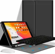 Keyboard Case for Samsung Galaxy Tab S9 11'' 2023/S9 FE 10.9'' 2023, Magnetic Detachable Wireless Bluetooth Keyboard with S Pen Holder (Mouse Included),Black