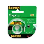 Scotch Magic Tape Matte Finish 1/2"X450" Home School Office Crafts Photo Safe