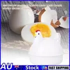Chicken Shape Cooker Egg Poachers 4 Eggs Egg Steamer Durable Kitchen Accessories