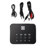 1 To 3 Car Bluetooth 4.0 Stereo Launcher Splitter Audio Adapter Transmitter