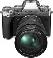 Fujifilm X-T5 Mirrorless Digital Camera, Silver + XF 16-80mm Lens