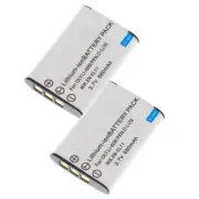 2x Replacement Battery for Nikon EN-EL11, Pentax D-Li78 Sony NP-BY1, Ricoh DB-80