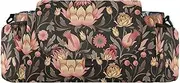miaozhen William Morris Floral Peach Brown stroller organizer cute baby storage caddy webbing loop accesorios para carro de ni?os para frio accesorios para carros de