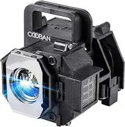 COOBAN ELPLP49 /V13H010L49 Replacement Projector Lamp Bulb with Housing for Epson PowerLite Home Cinema 8350 /PowerLite Home Cinema 8700UB 8500UB, H373A H336A, PowerLite PC 9700UB 9500UB 9350 9100
