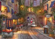 Eurographics The French Walkway 1000 Piece Jigsaw Puzzle By Dominic Davison