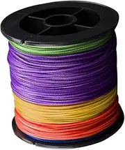 ibasenice Strands Braided Fishing Line Pe Fishing Rope with High Pulling Force Abrasion Resistance for Freshwater Saltwater Soft Durable for Bass Trout