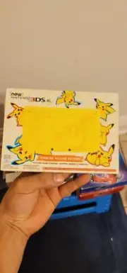 new 3ds xl pikachu edition