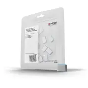 Lindy USB-C Port Blocker 10 Pack - Blue