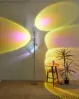 Sunset Lamp Projector - 5-Head Multi-Head Floor Lamp with Replaceable Filters...