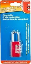 Duramax 3 Digit Code Combination Padlock