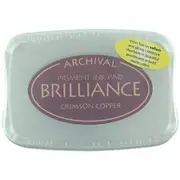 Tsukineko Brilliance Ink Pad 97 Crimson Copper