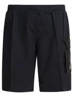 [C.P. Company] C. P. Company-Nylon Cargo Swimsuit Swimwear Nero-Uomo 50