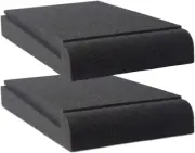 Studio Monitor Isolation Pads for 4"–5" Inch Speakers Acoustic Foam Stands